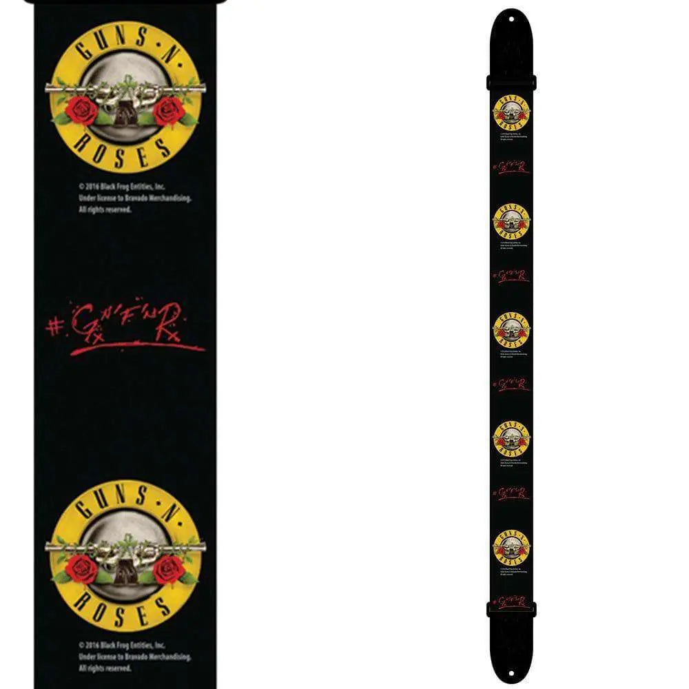 Perri's Licensed Polyester Guitar Strap ~ Guns 'n' Roses - Richards Guitars Of Stratford Upon Avon