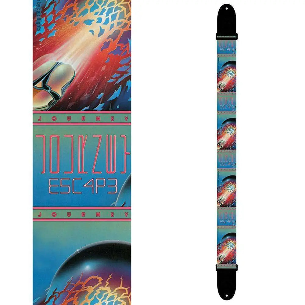 Perri's Licensed Polyester Guitar Strap ~ Journey - Richards Guitars Of Stratford Upon Avon