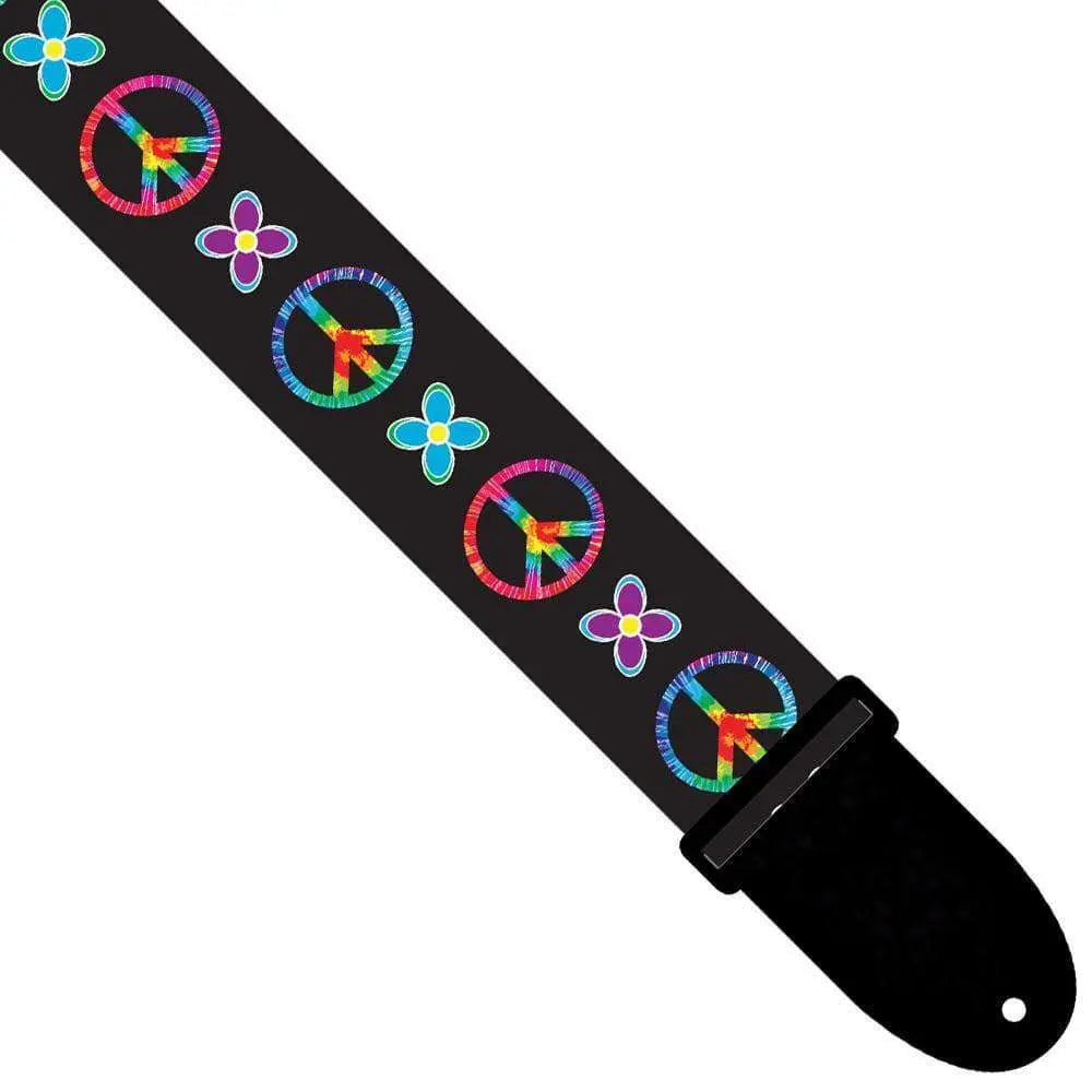 Perri's Polyester Guitar Strap ~ Hippy - Richards Guitars Of Stratford Upon Avon