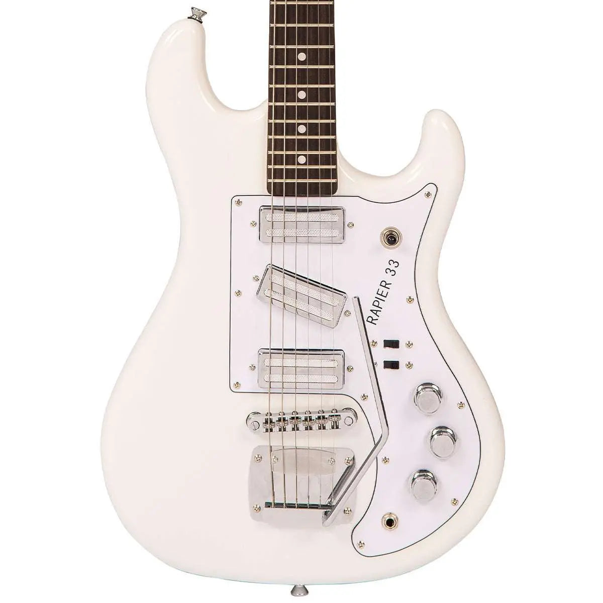 Rapier 33 Electric Guitar ~ Artic White - Richards Guitars Of Stratford Upon Avon