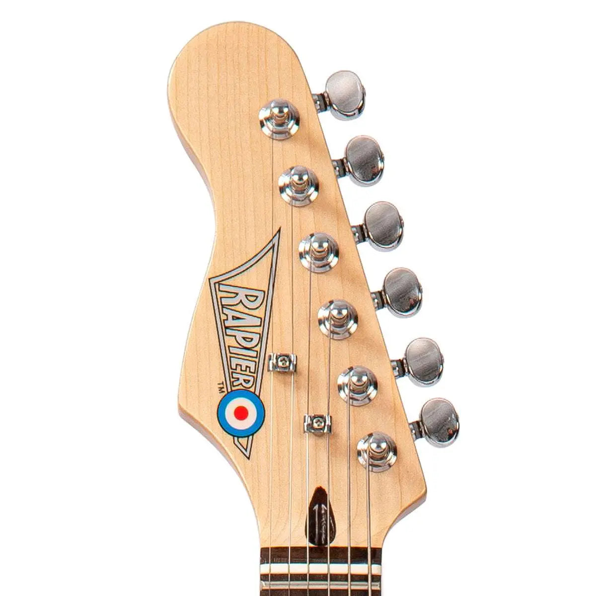 Rapier 33 Electric Guitar ~ Left Handed Fiesta Red - Richards Guitars Of Stratford Upon Avon