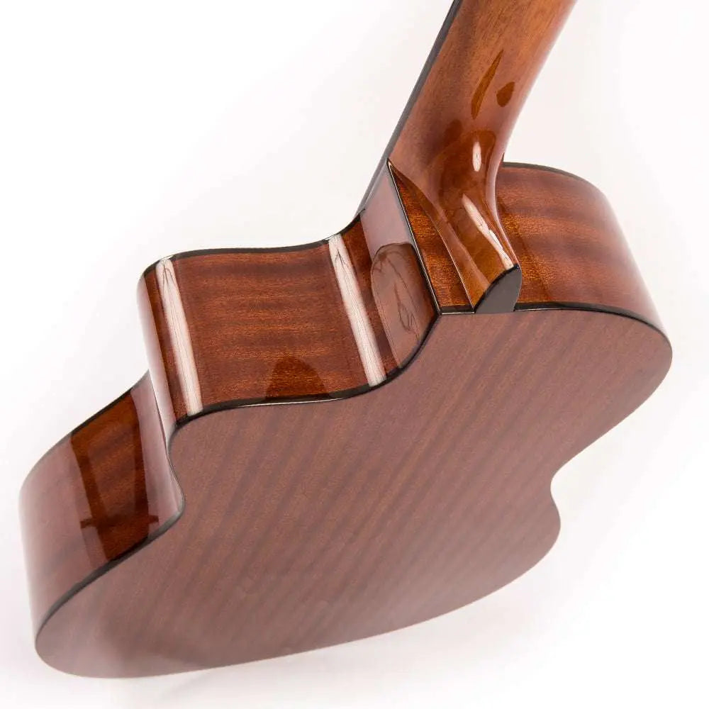 Santos Martinez Preludio Cutaway Electro - Classic Guitar ~ Natural High Gloss - Richards Guitars Of Stratford Upon Avon