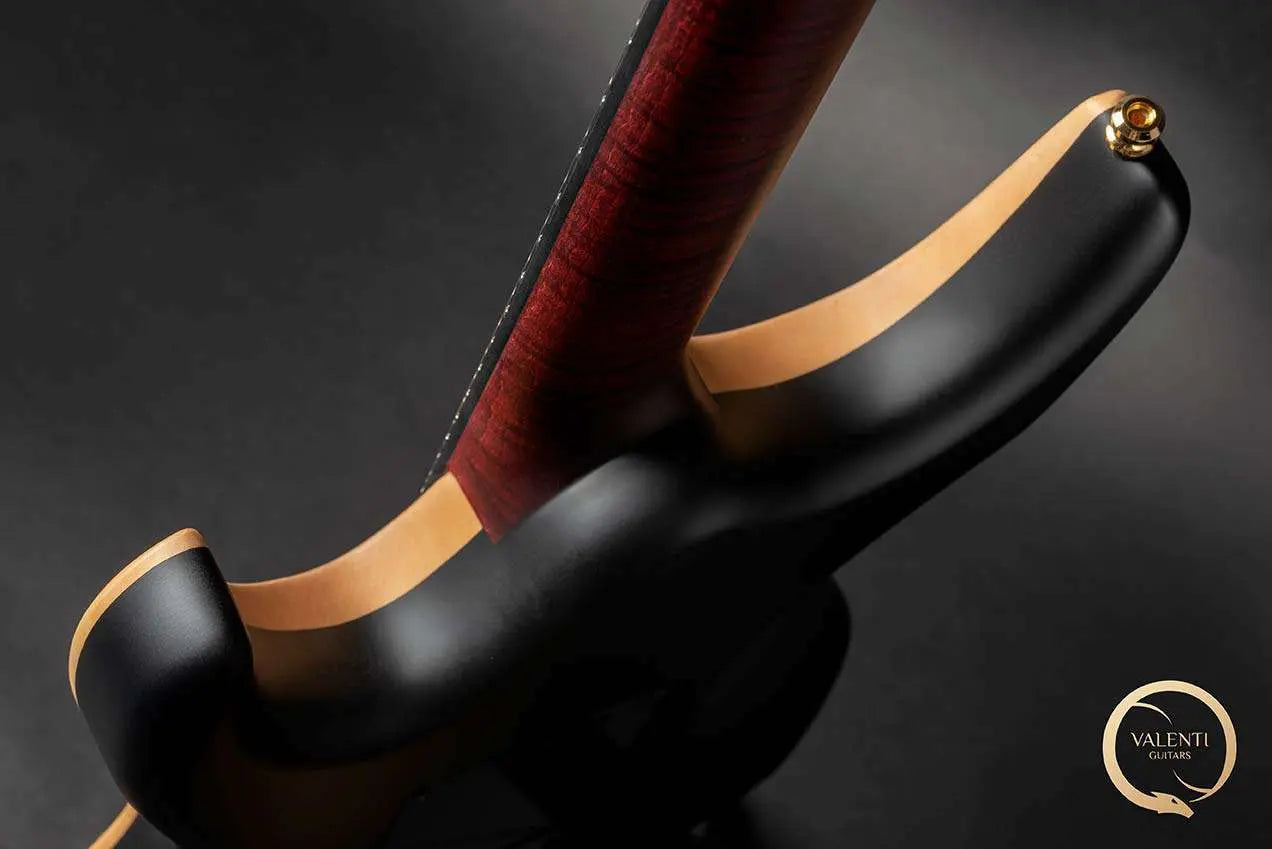 Valenti Nebula Carved - Richards Guitars Of Stratford Upon Avon