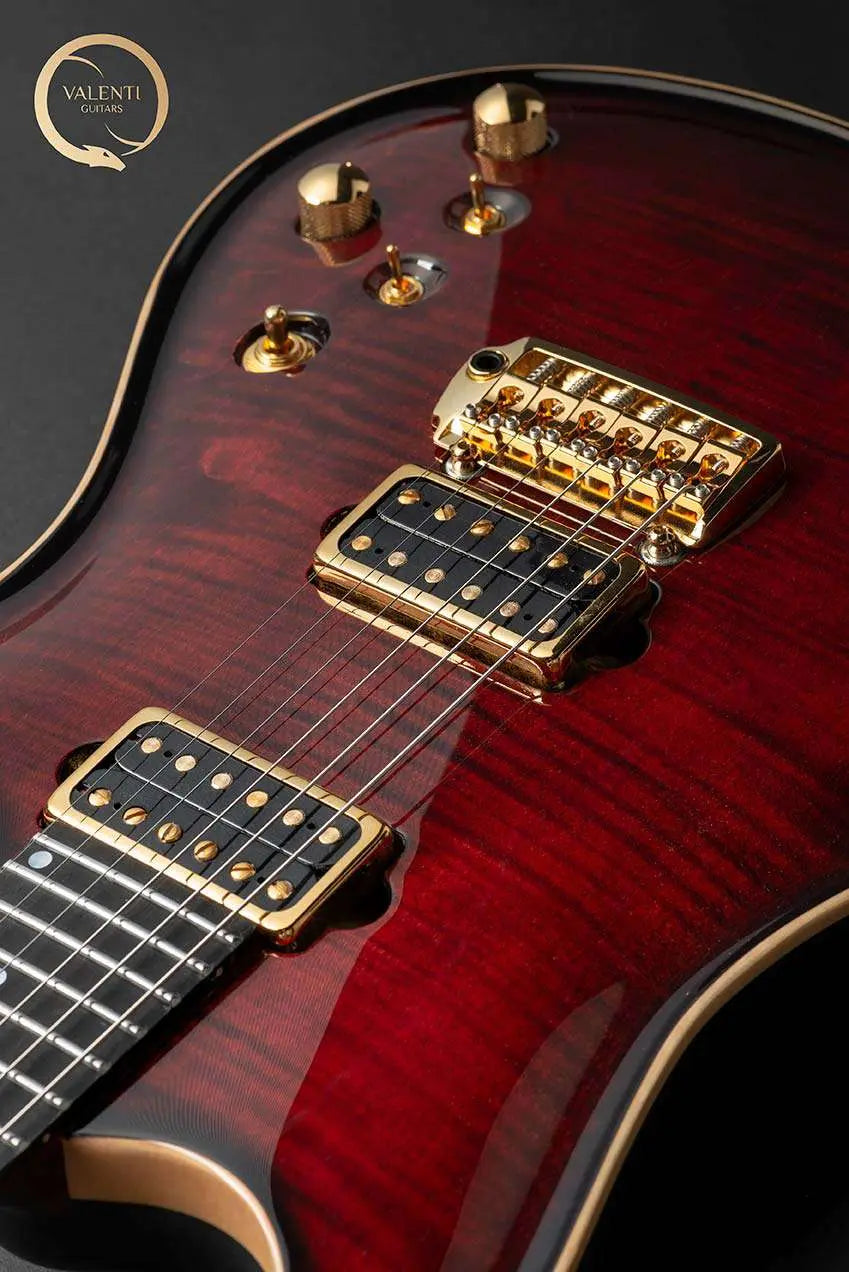 Valenti Nebula Carved - Richards Guitars Of Stratford Upon Avon
