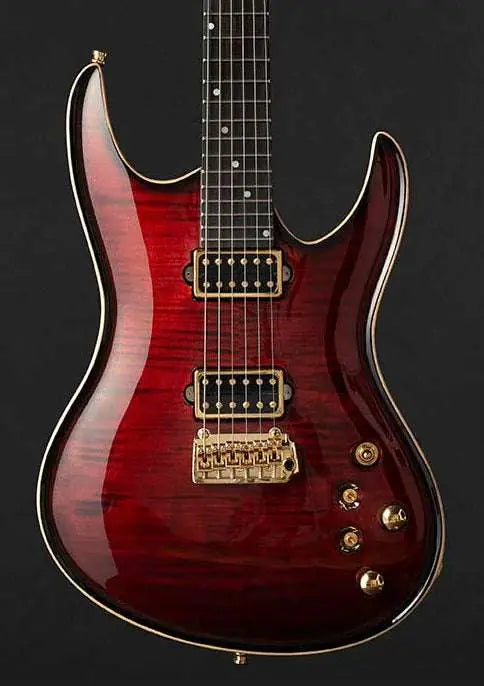 Valenti Nebula Carved - Richards Guitars Of Stratford Upon Avon