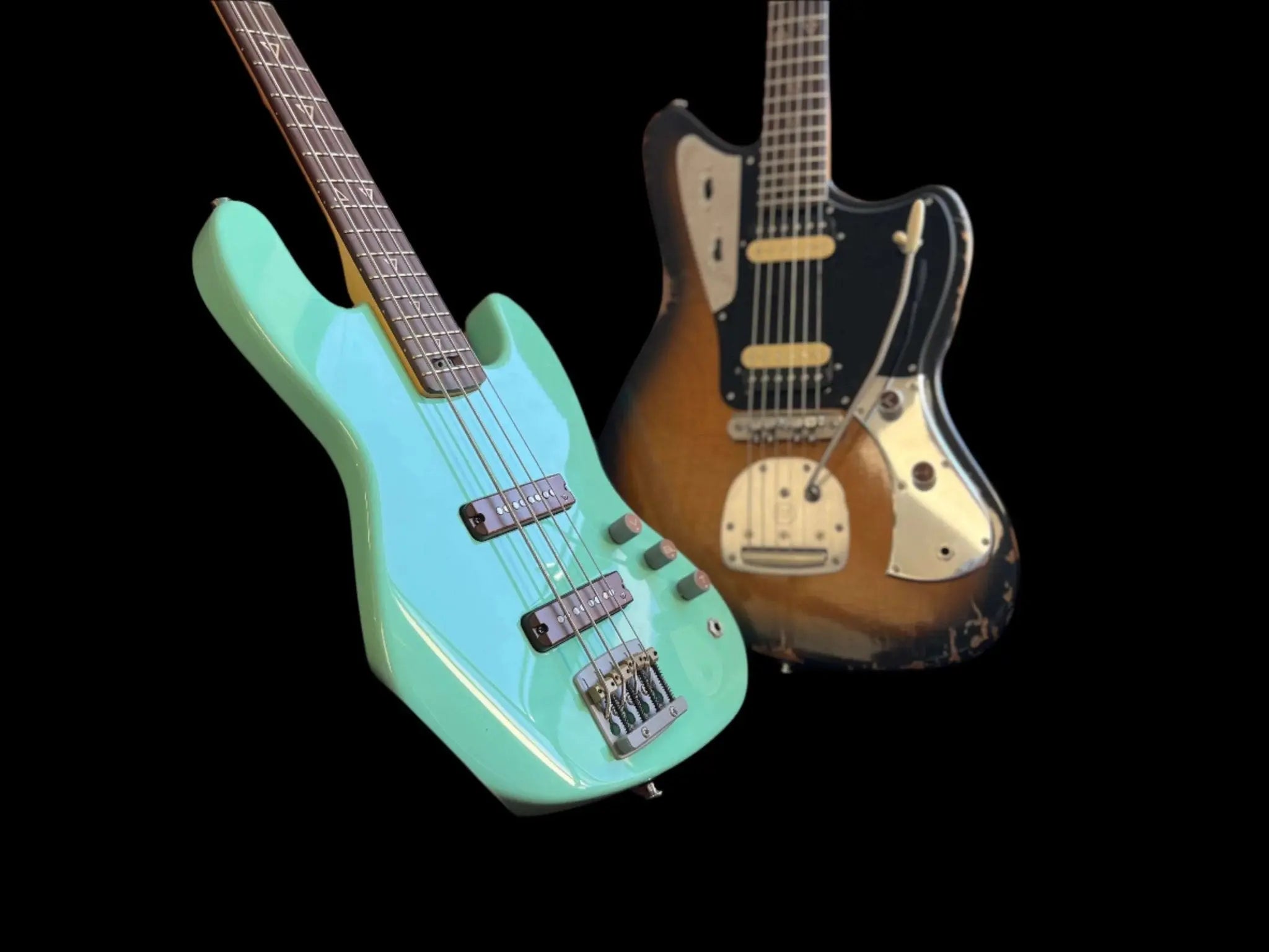 Valiant Jupiter Sunburst Distressed Mastery - With Stainless Steel Frets Upgrade - Ultimate Luxury Hand Crafted Electic Guitar - Richards Guitars Of Stratford Upon Avon