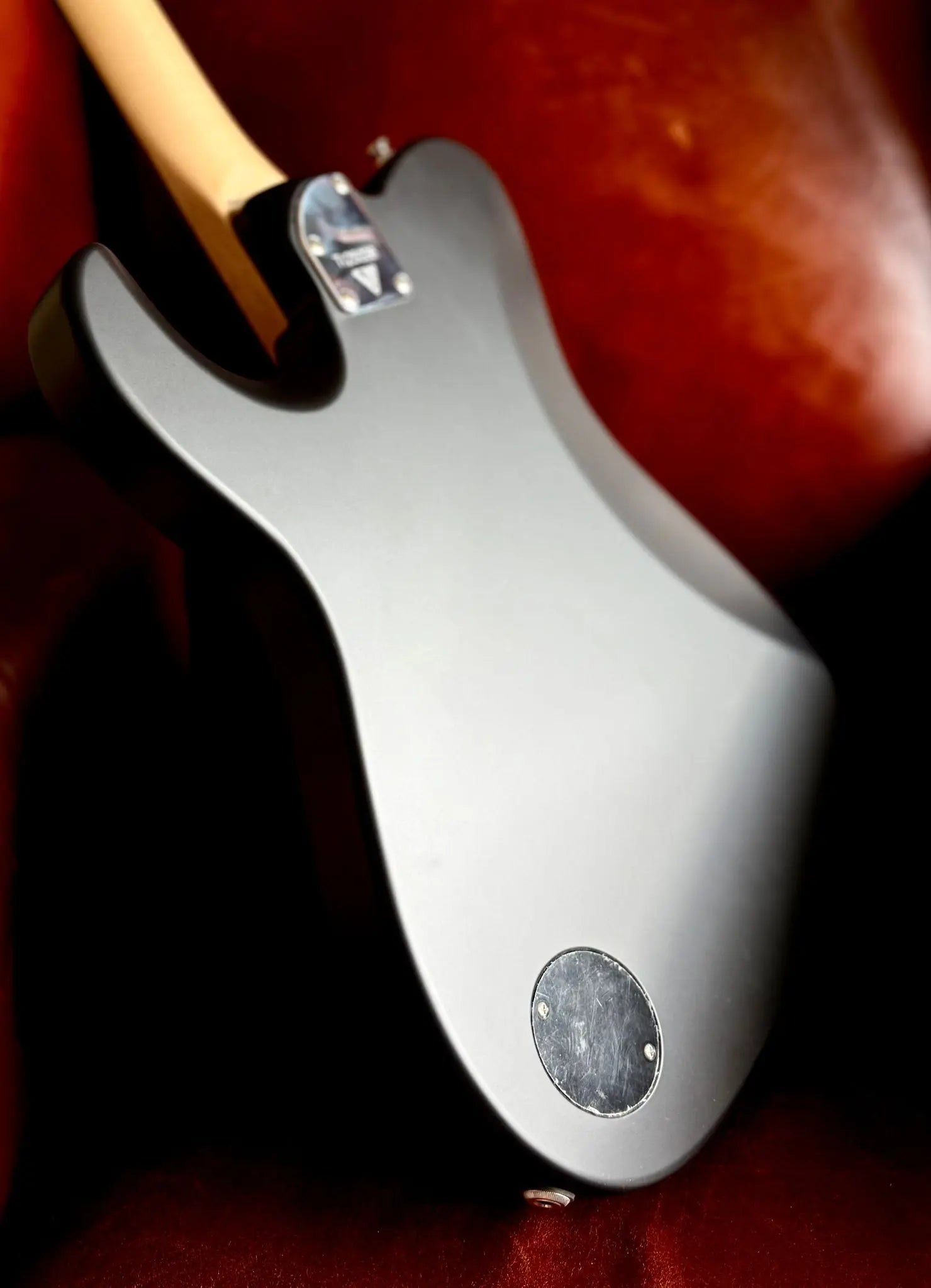 Valiant Titan Black Satin With Stainless Steel Frets Upgrade - Richards Guitars Of Stratford Upon Avon