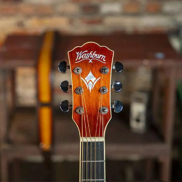 Washburn EA15 - Mini Jumbo - Ice Tea Burst Acousticc Guitar - Richards Guitars Of Stratford Upon Avon