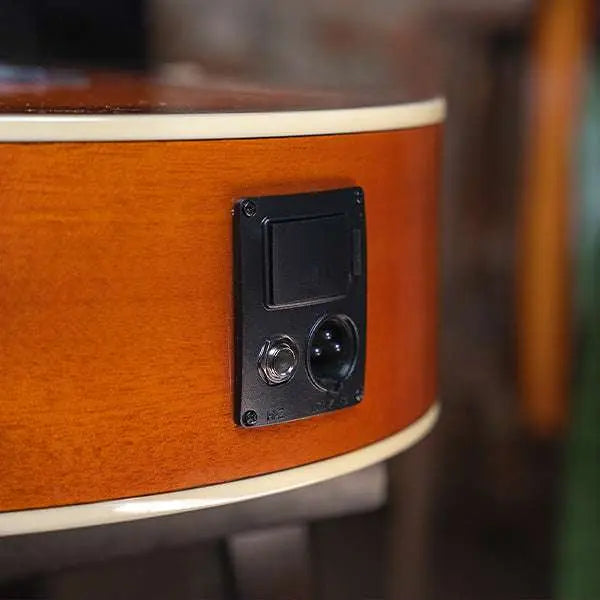 Washburn EA15 - Mini Jumbo - Ice Tea Burst Acousticc Guitar - Richards Guitars Of Stratford Upon Avon