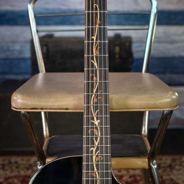 Washburn VITE - S9V - Gloss Charcoal Burst Electro Acoustic Guitar - Richards Guitars Of Stratford Upon Avon
