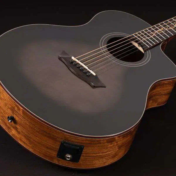 Washburn VITE - S9V - Gloss Charcoal Burst Electro Acoustic Guitar - Richards Guitars Of Stratford Upon Avon