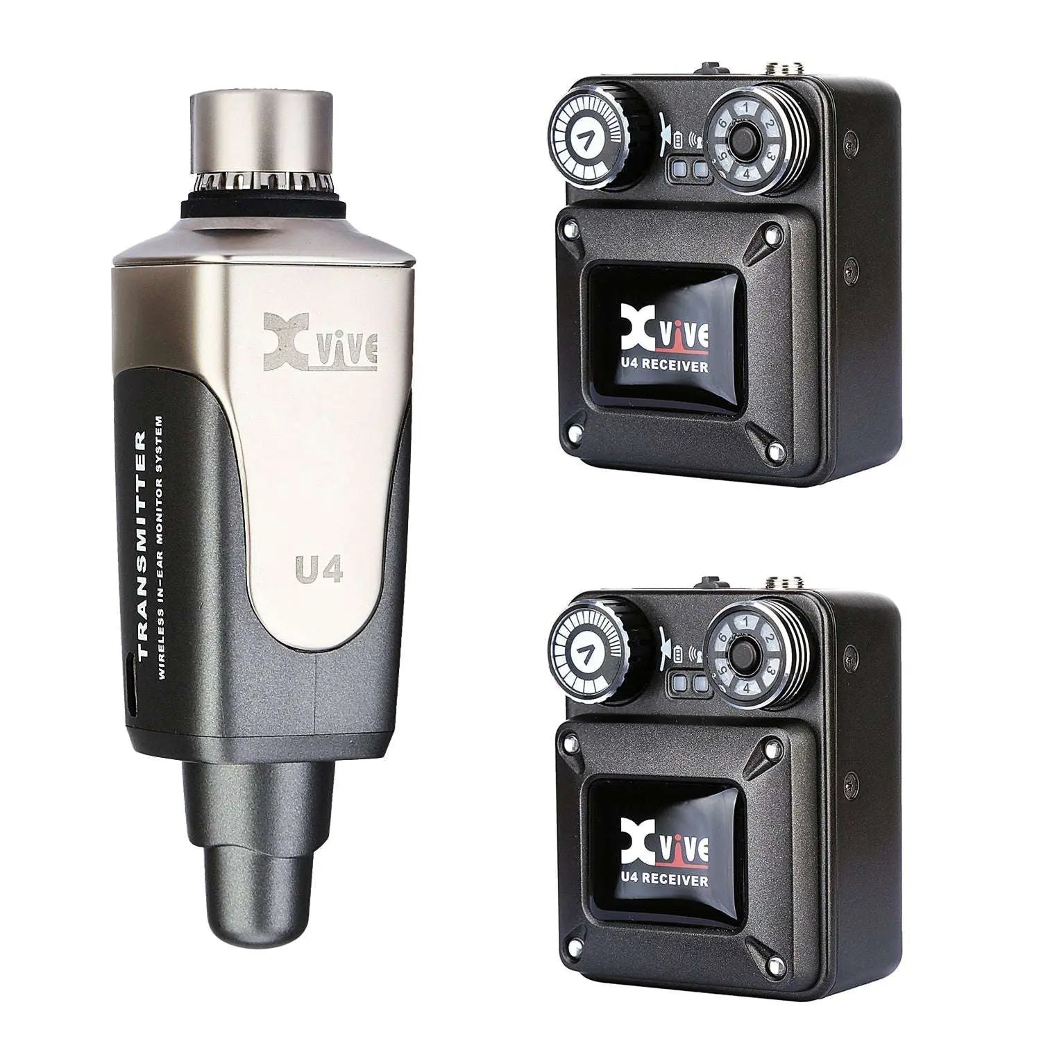 Xvive In - Ear Monitor Wireless System with 2 Receivers - Richards Guitars Of Stratford Upon Avon