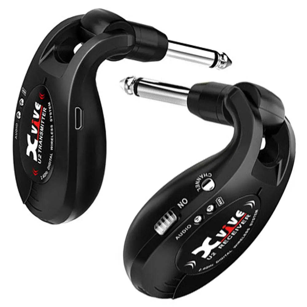 Xvive XU2 Wireless Guitar System ~ Black - Richards Guitars Of Stratford Upon Avon