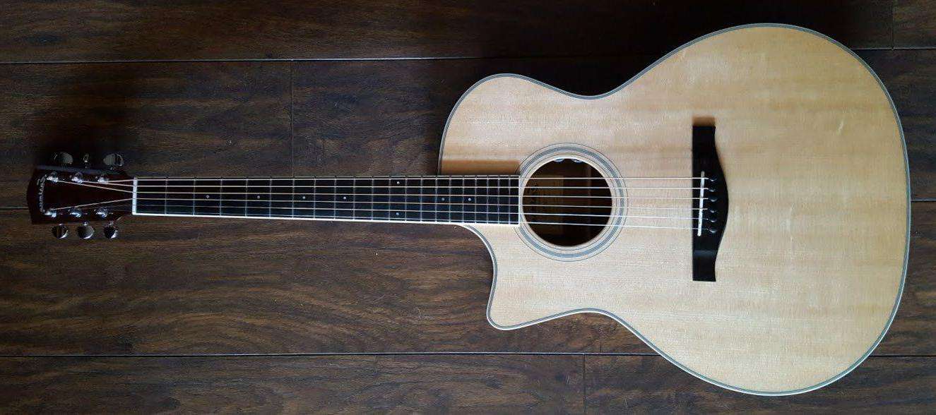 Eastman AC322CE Grand Auditorium Left Handed (Price inc. Custom Pro Setup Package) - Richards Guitars Of Stratford Upon Avon