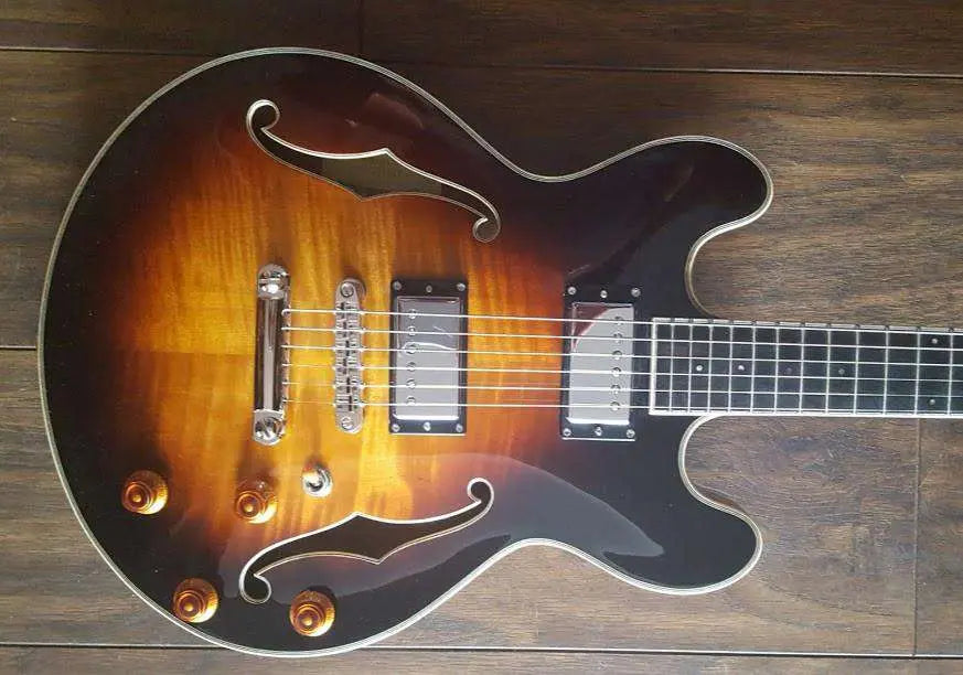 Eastman T184MX Sunburst (Price inc. Custom Pro Setup Package) - Richards Guitars Of Stratford Upon Avon
