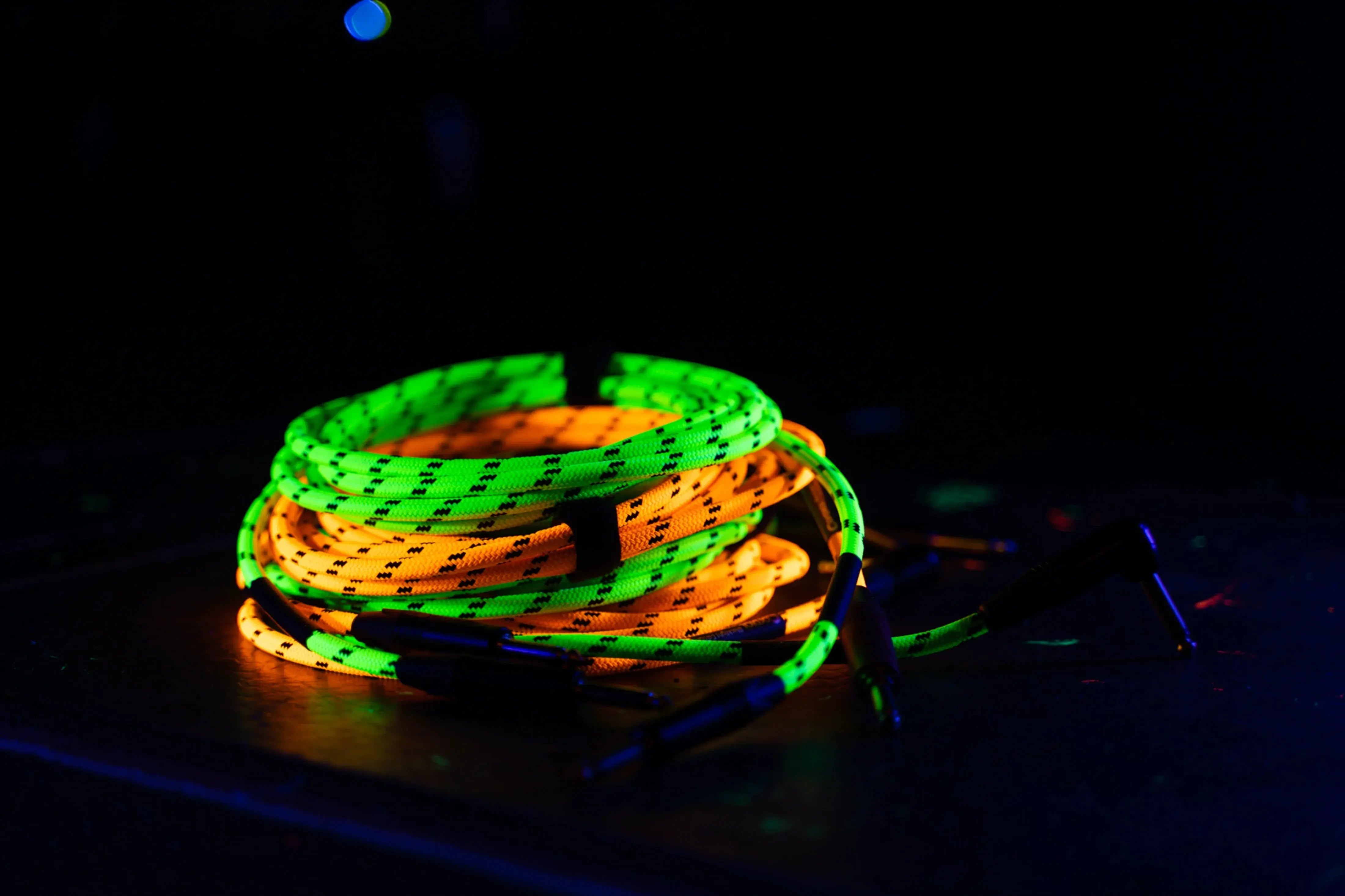 Cordial Blacklight Special Edition Guitar Cables - Richards Guitars Of Stratford Upon Avon