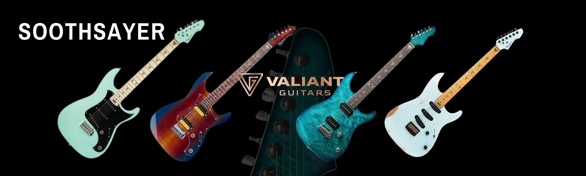 Valiant Soothsayer Guitars In Stock Right Now - Richards Guitars Of Stratford Upon Avon