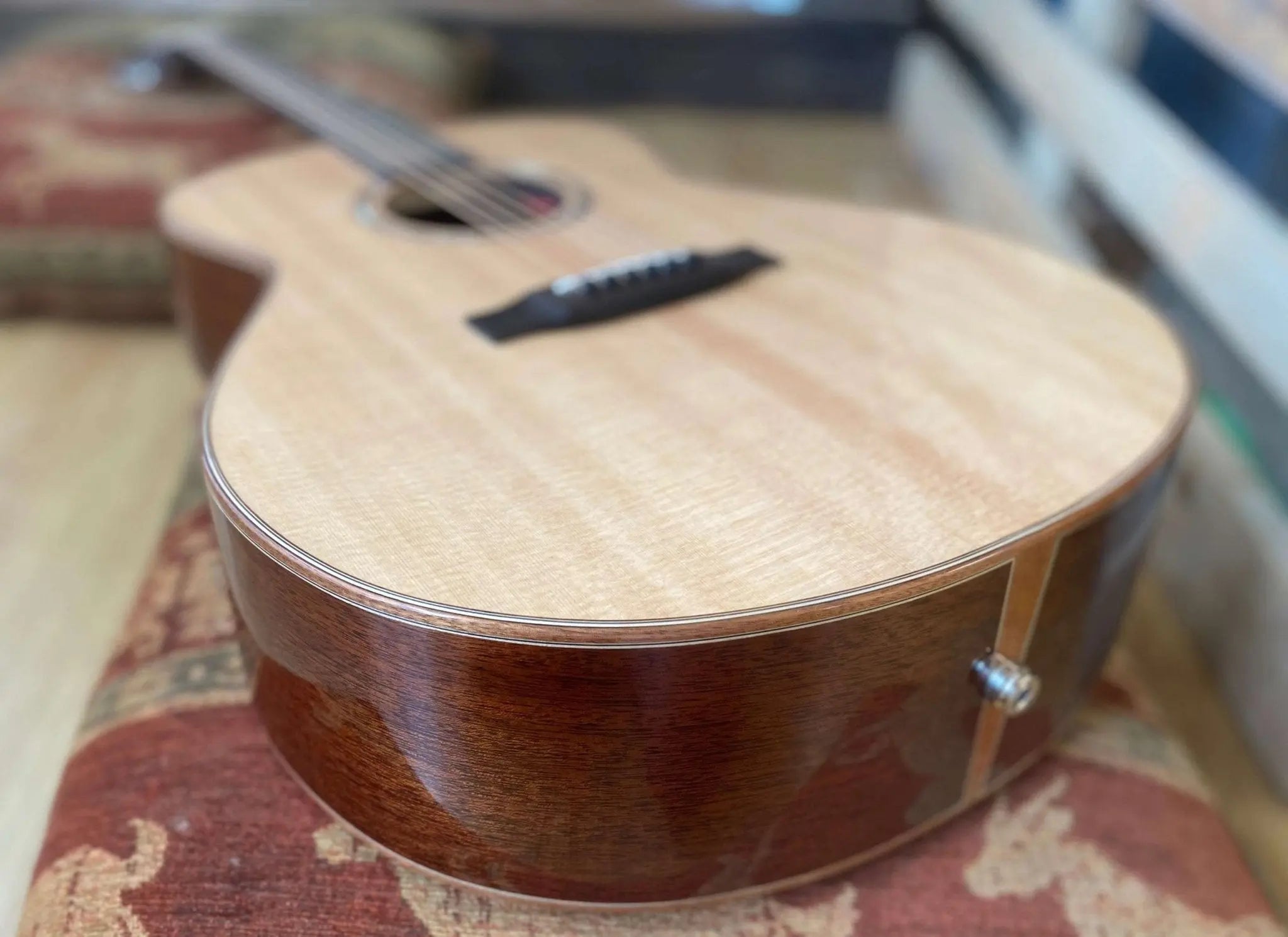 Auden Austin Mahogany Series Electro Acoustic – Spruce Full Body - Richards Guitars Of Stratford Upon Avon