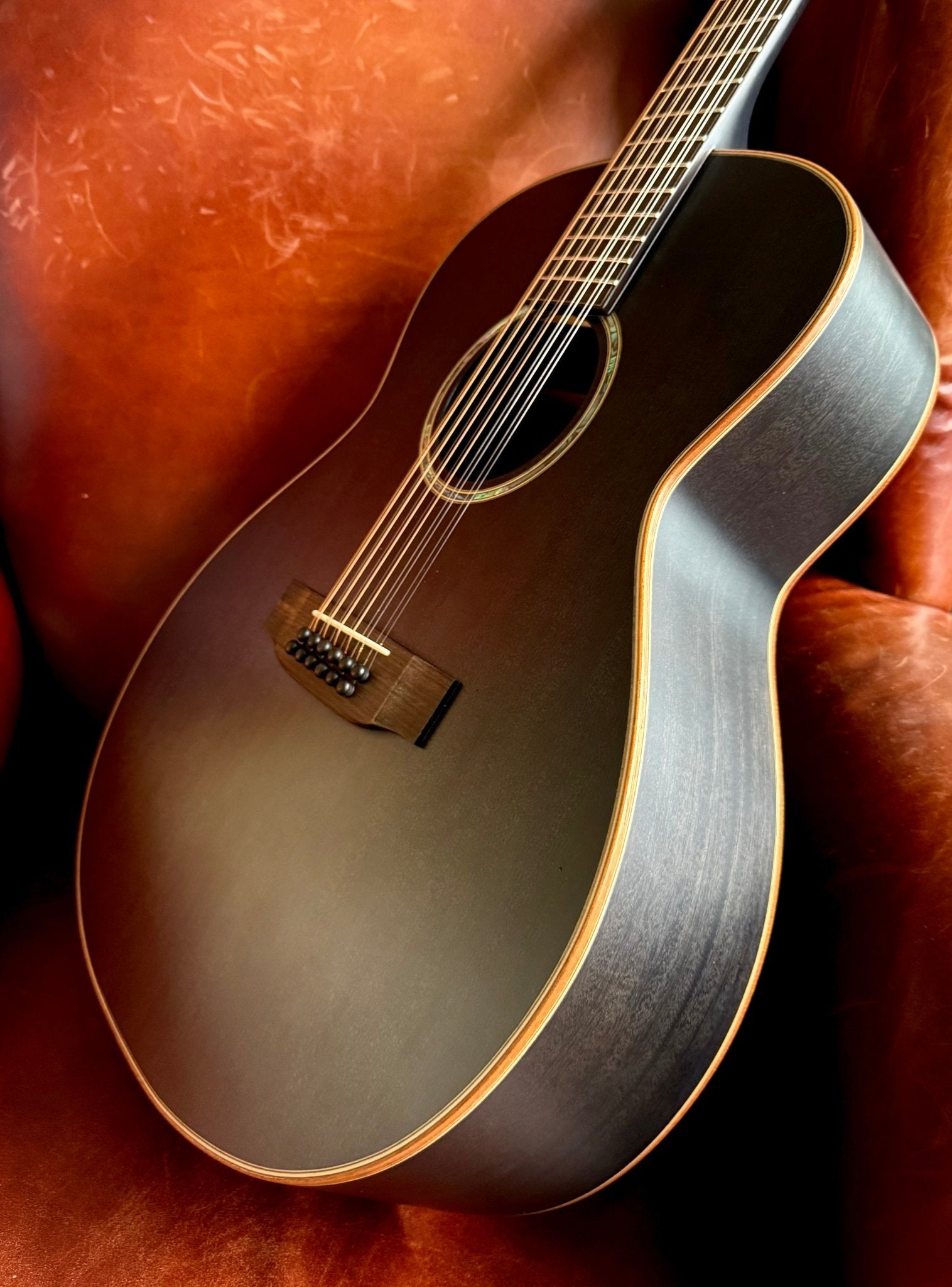 Auden Smokehouse Austin 12 String Electro Acoustic. Exquisite, World Class 12 String - Richards Guitars Of Stratford Upon Avon