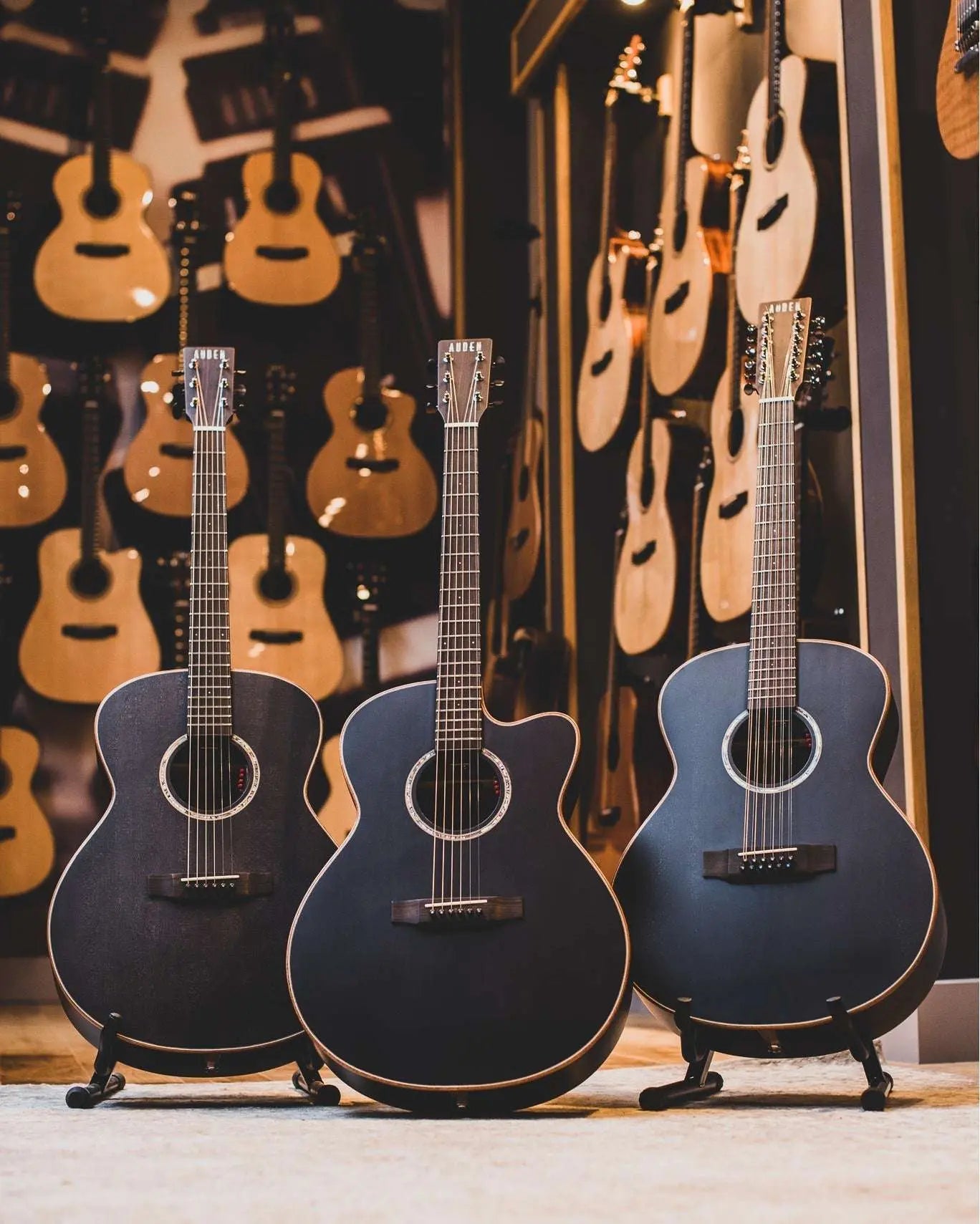 AUDEN SMOKEHOUSE SERIES - AUSTIN CUTAWAY - Richards Guitars Of Stratford Upon Avon