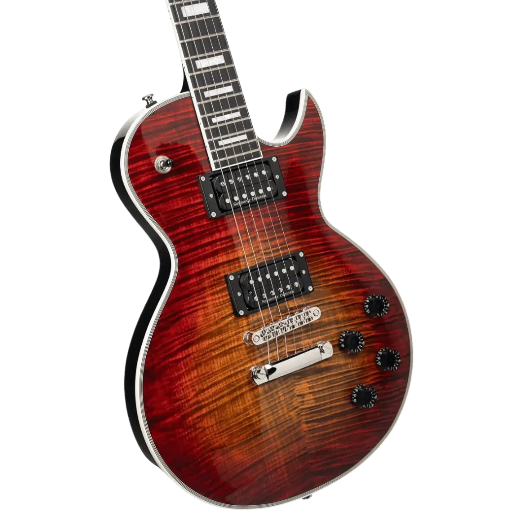 Cort CR300 Deluxe Flaming Burst - Richards Guitars Of Stratford Upon Avon