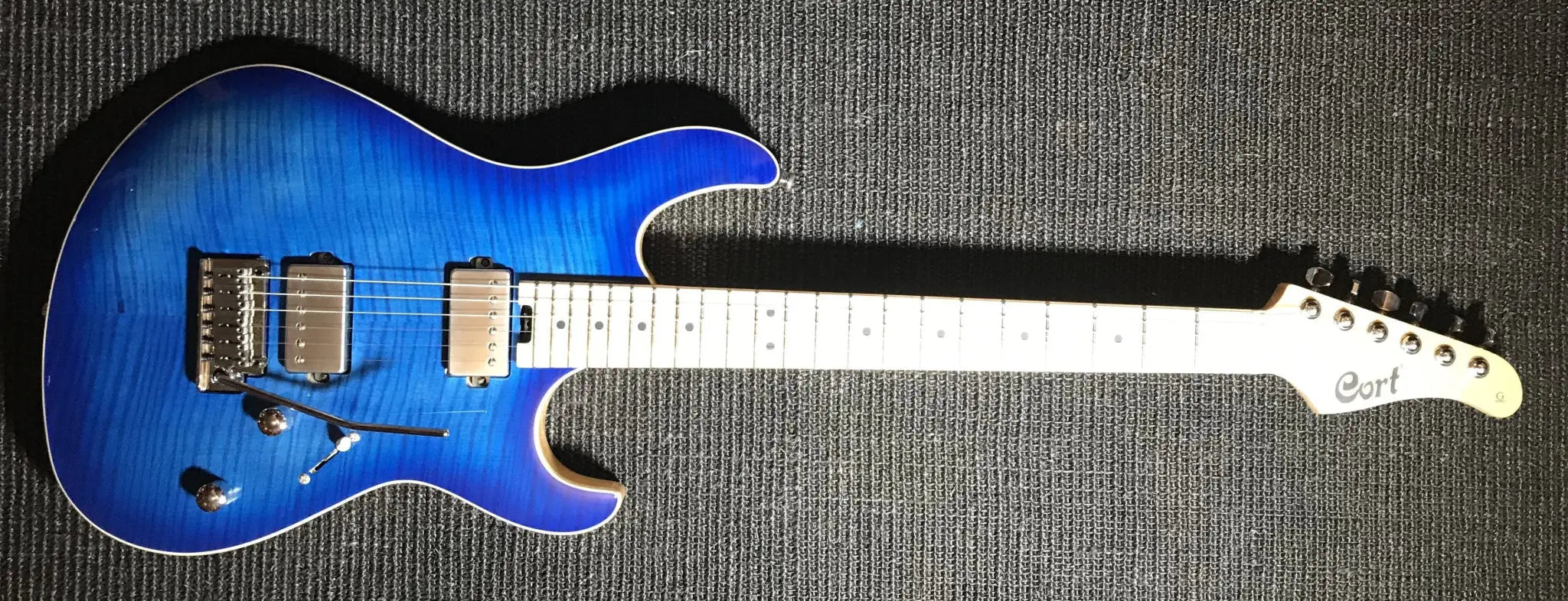Cort G290 FAT II Bright Blue Burst - Richards Guitars Of Stratford Upon Avon