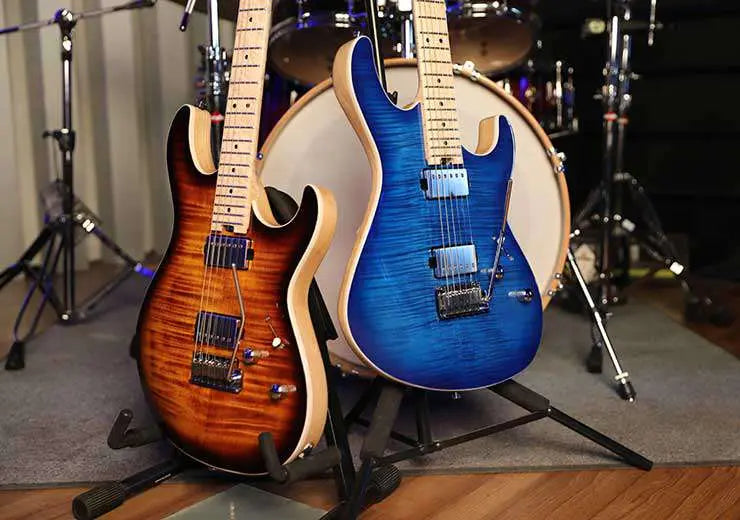 Cort G290 FAT II Bright Blue Burst - Richards Guitars Of Stratford Upon Avon