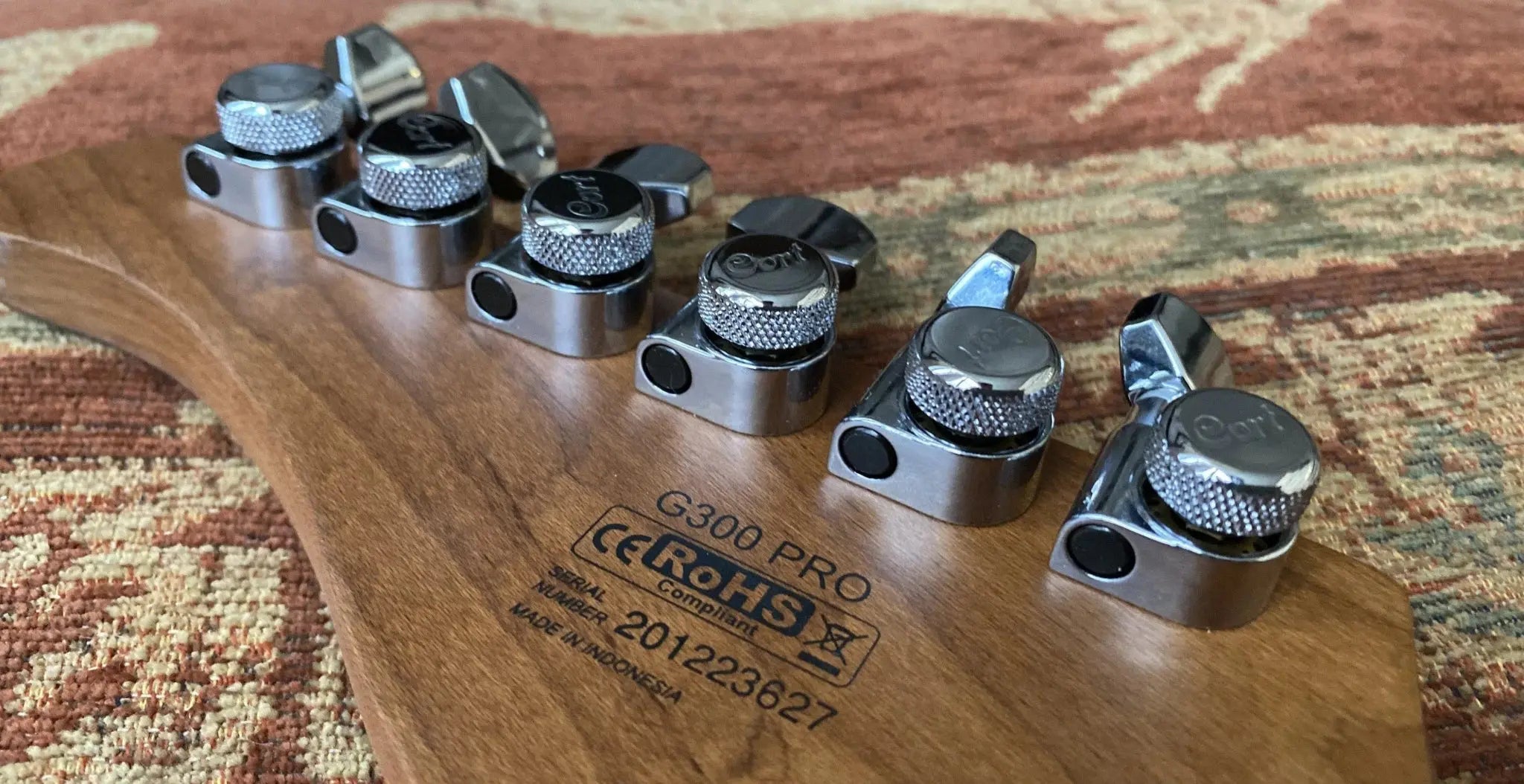 Cort G300 Pro Vivid Burgundy - Richards Guitars Of Stratford Upon Avon