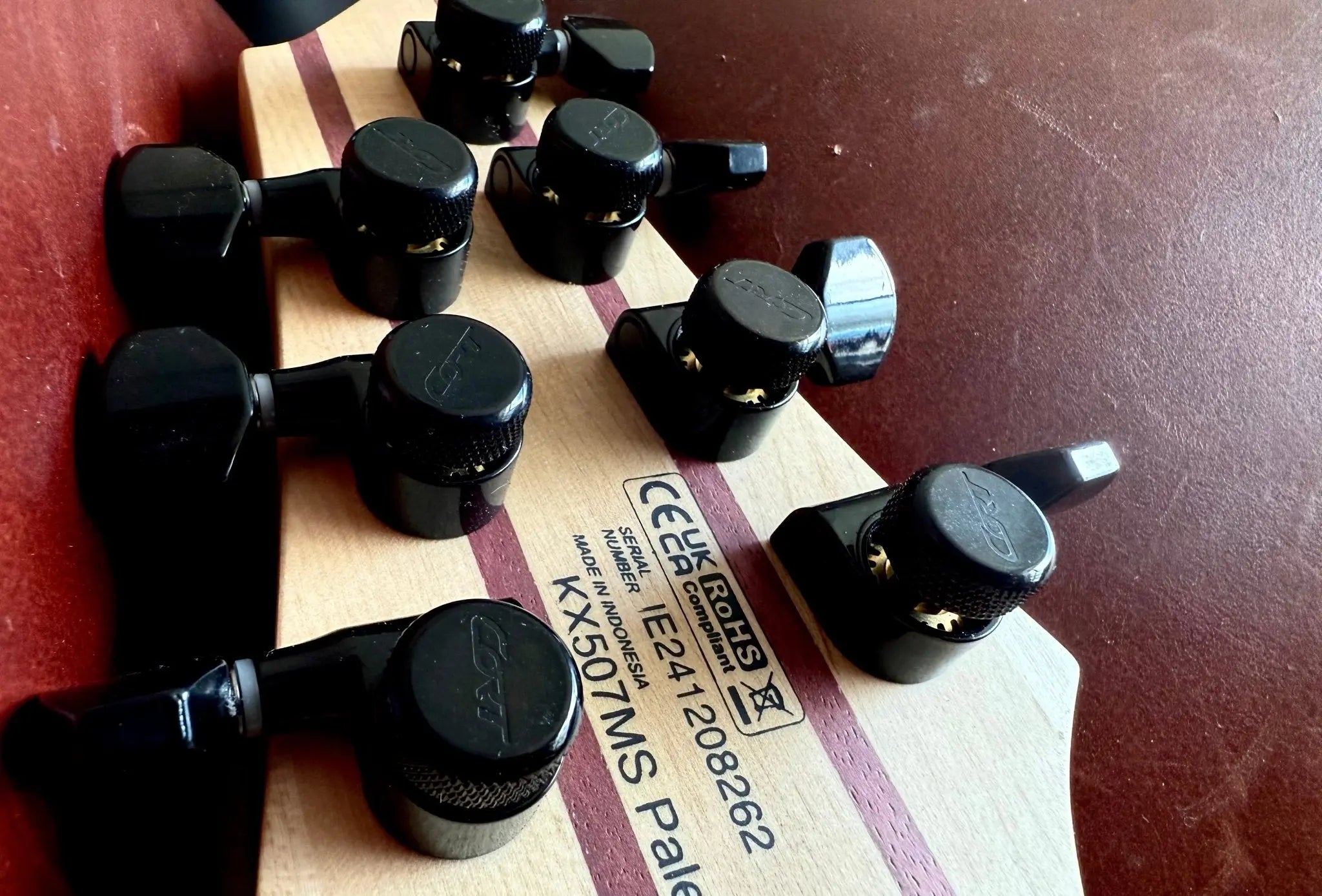 Cort KX507MS Pale Moon, Natural Black Burst - Richards Guitars Of Stratford Upon Avon