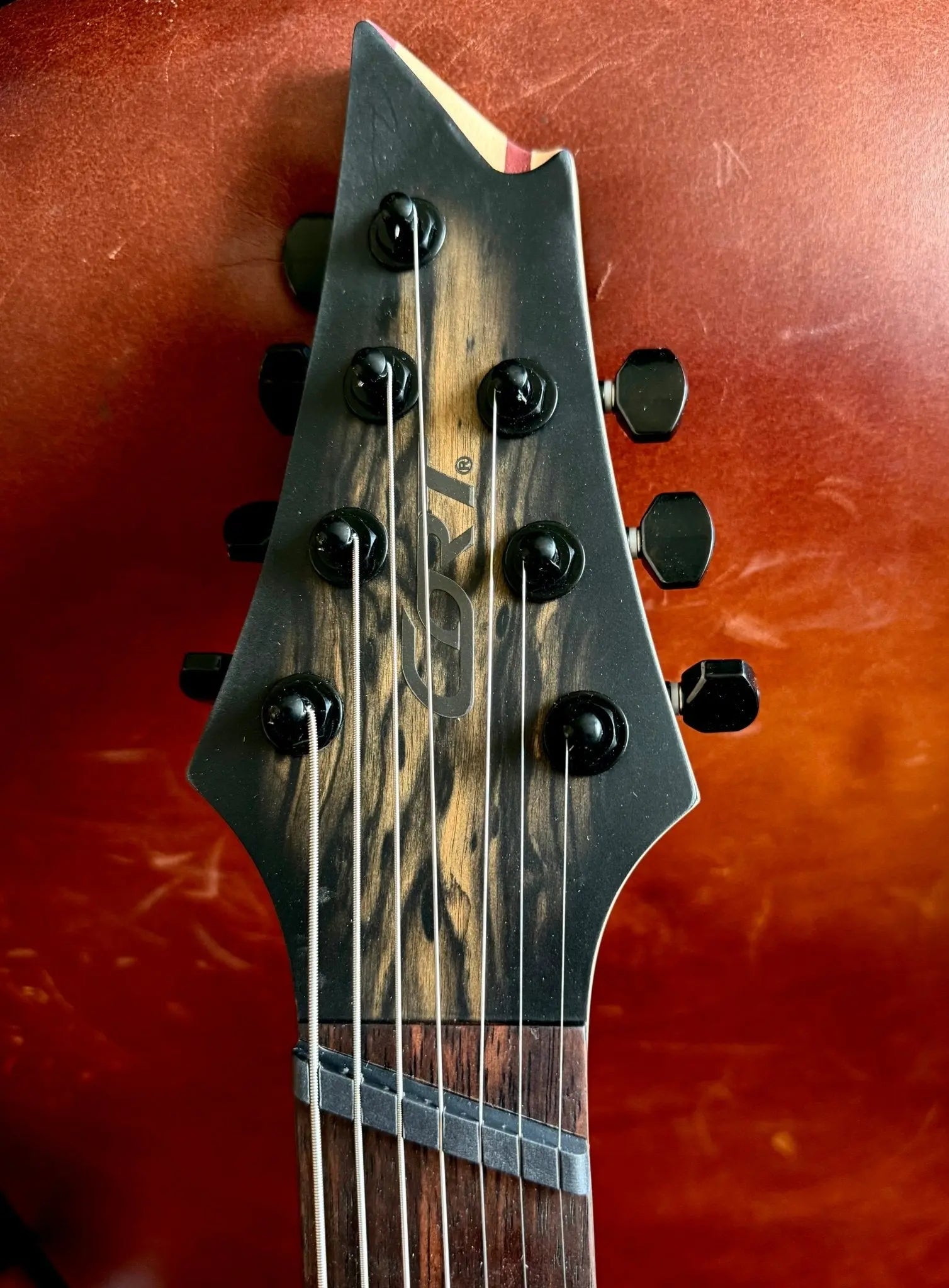 Cort KX507MS Pale Moon, Natural Black Burst - Richards Guitars Of Stratford Upon Avon