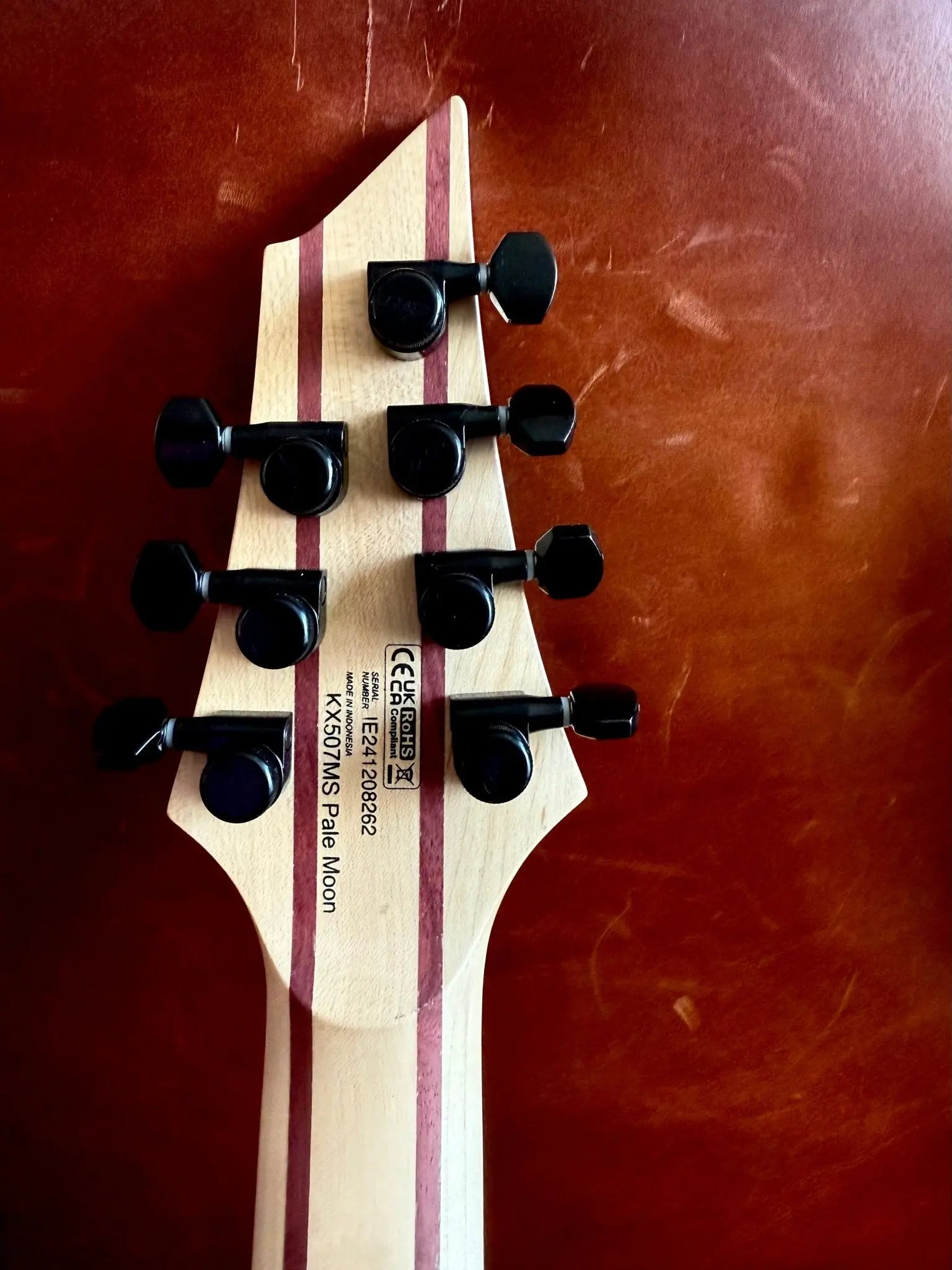 Cort KX507MS Pale Moon, Natural Black Burst - Richards Guitars Of Stratford Upon Avon