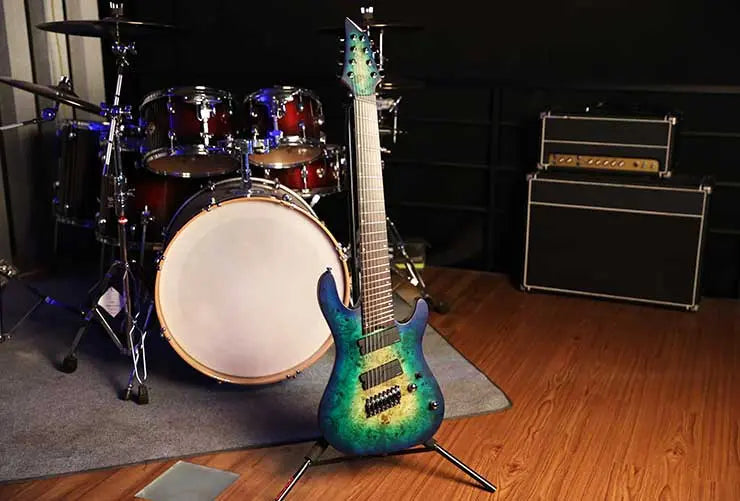 Cort KX508MS Marina Blue Burst - Richards Guitars Of Stratford Upon Avon