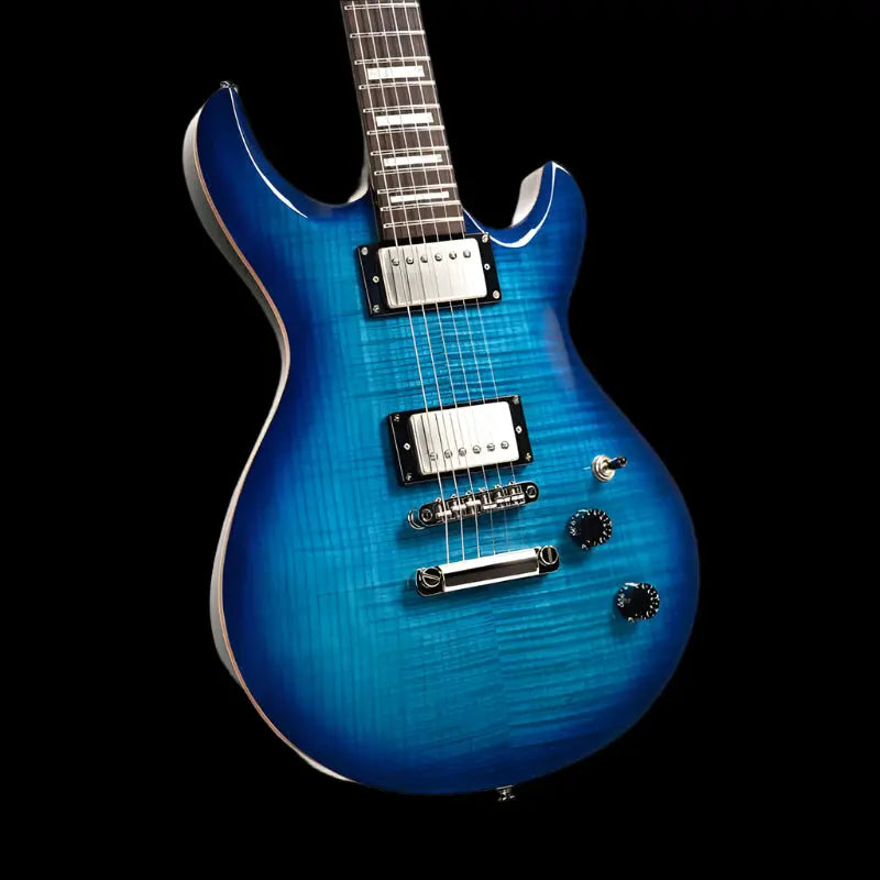 Cort M600BB Blue Burst. Awesome Set Neck Electric Guitar For PRS Lovers. Top Recommendation. - Richards Guitars Of Stratford Upon Avon