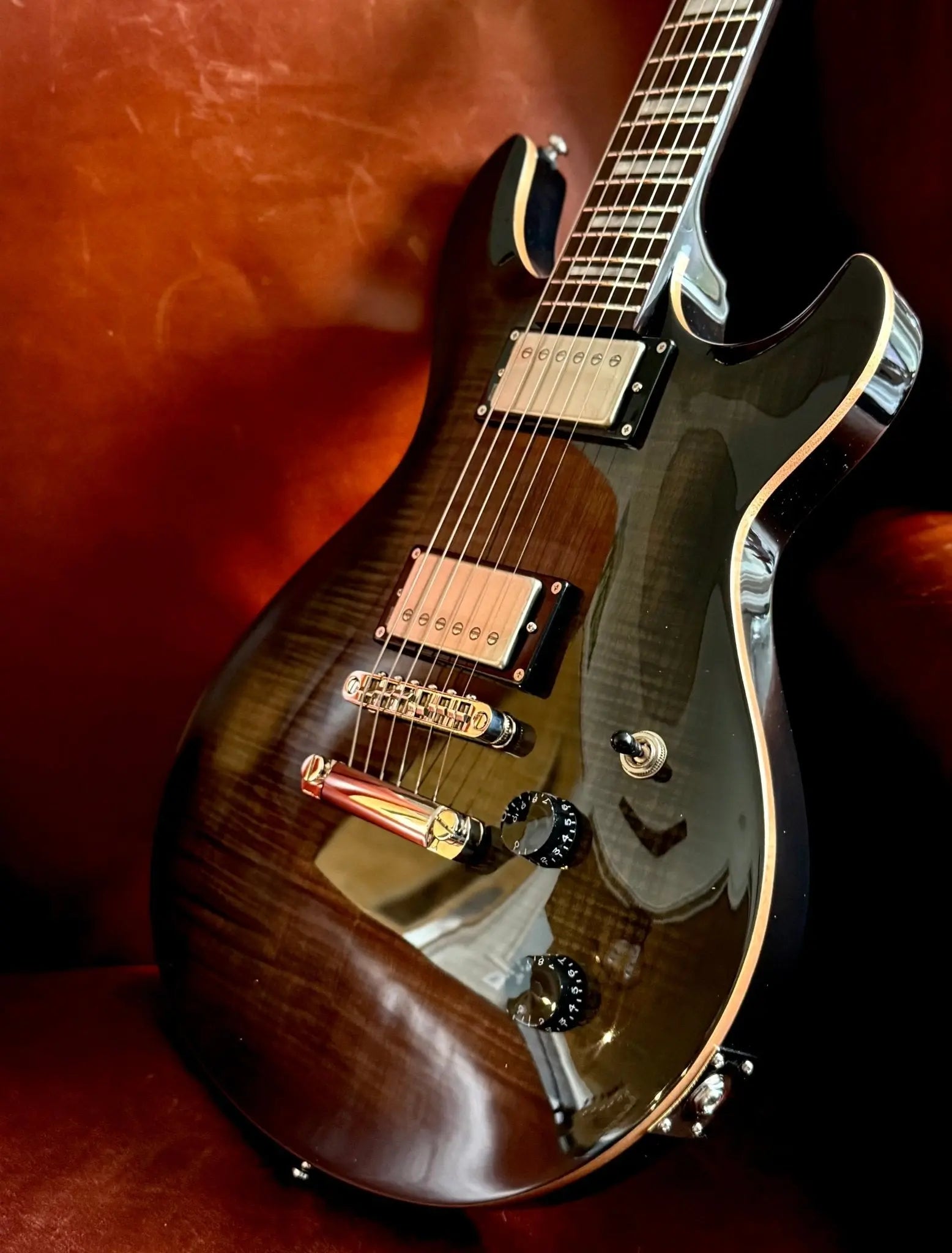 Cort M600TBB Trans Black Burst. Awesome Set Neck Electric Guitar For PRS Lovers. Top Recommendation. - Richards Guitars Of Stratford Upon Avon