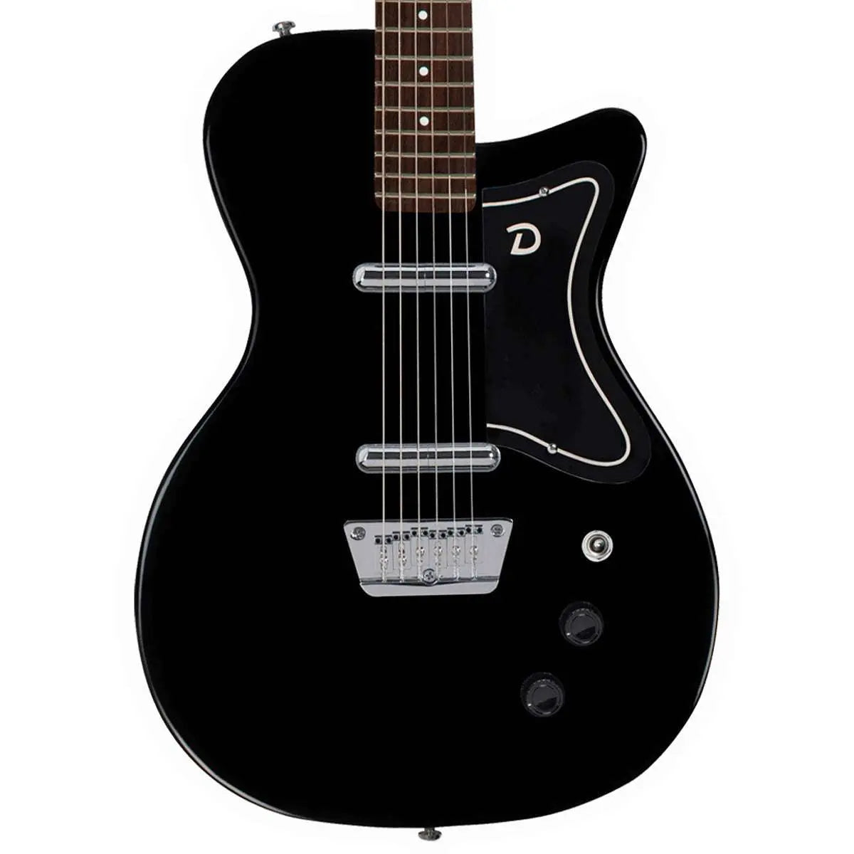 Danelectro '56 Baritone Electric Guitar ~ Black - Richards Guitars Of Stratford Upon Avon