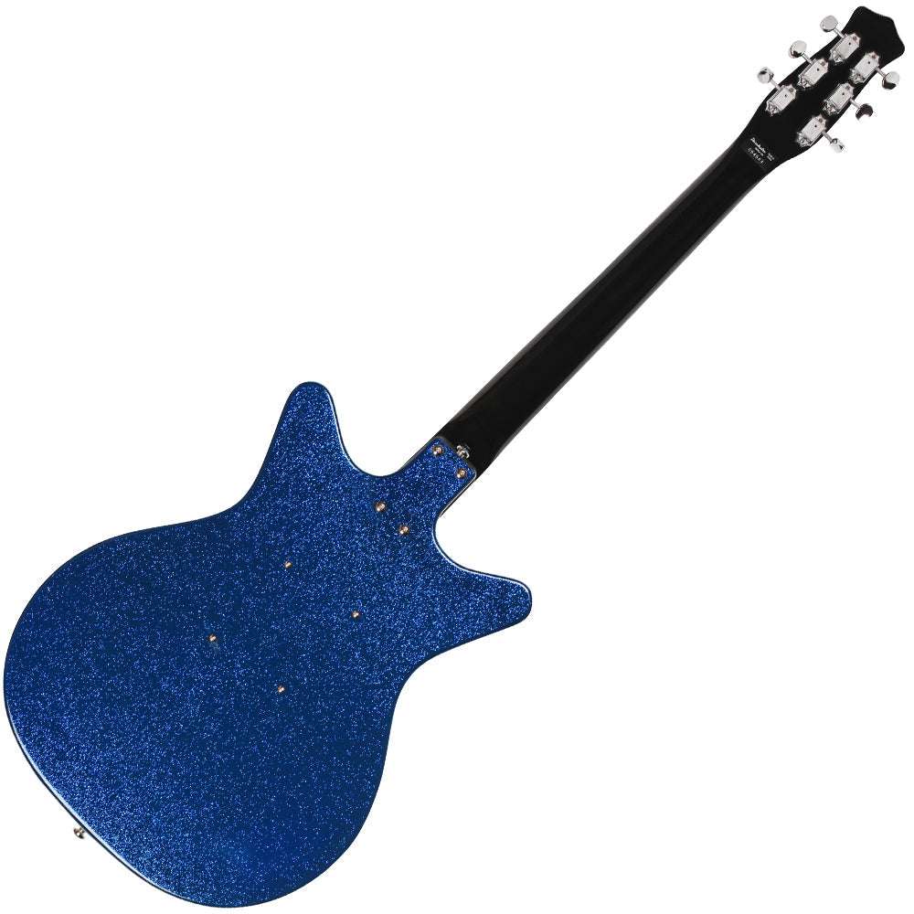 Danelectro 60th Anniversary DC59 ~ Deep Blue Metalflake - Richards Guitars Of Stratford Upon Avon