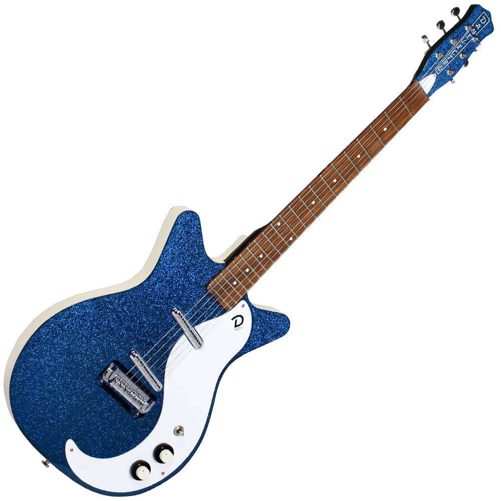 Danelectro 60th Anniversary DC59 ~ Deep Blue Metalflake - Richards Guitars Of Stratford Upon Avon