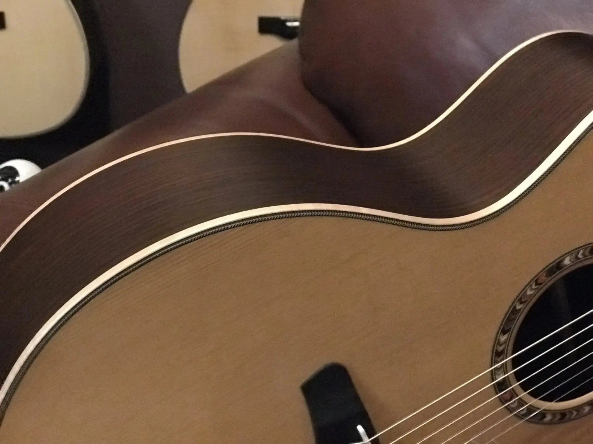 DOWINA ROSEWOOD GAC Swiss Moon Spruce Hand Made Custom Acoustic Guitar - Richards Guitars Of Stratford Upon Avon