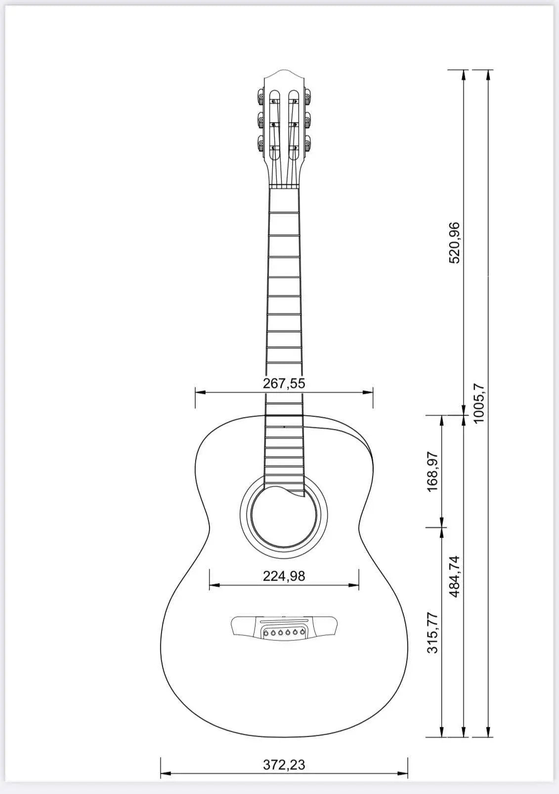 Dowina Rosewood OMG Spruce. OM Body Acoustic Guitar - Richards Guitars Of Stratford Upon Avon