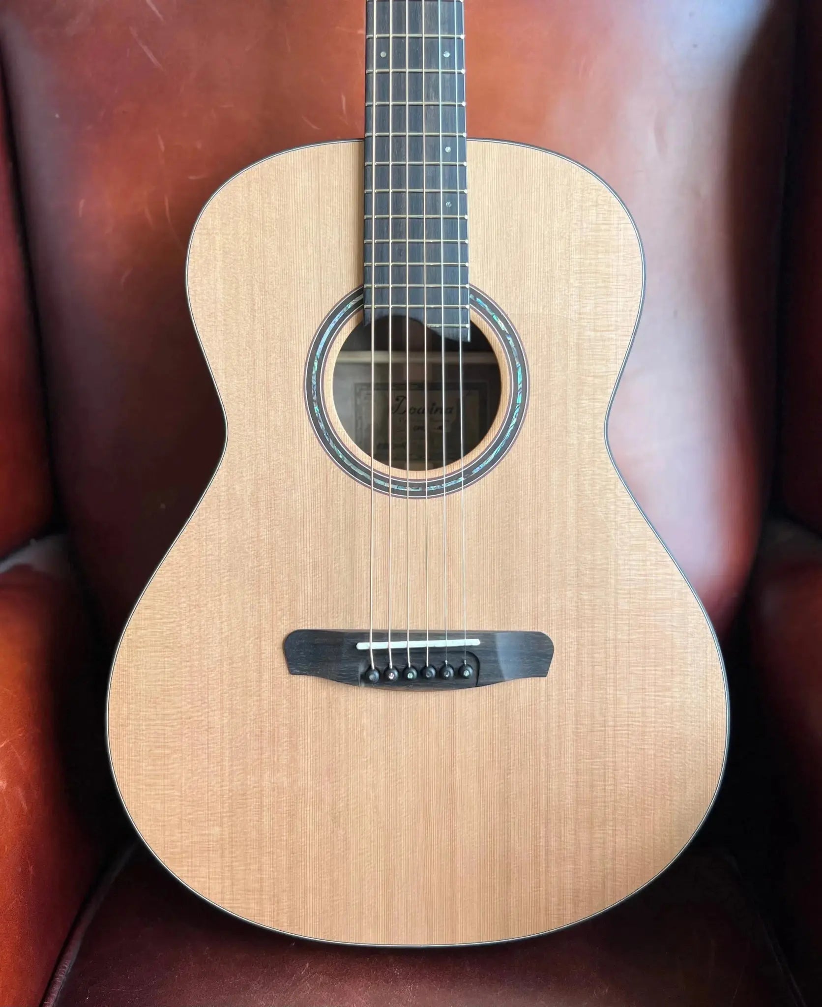 Dowina Walnut OMG Cedar. OM Body Acoustic Guitar - Richards Guitars Of Stratford Upon Avon