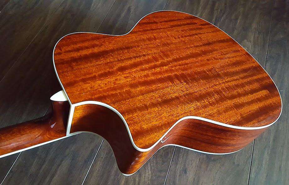 Eastman AC322CE Grand Auditorium Left Handed (Price inc. Custom Pro Setup Package) - Richards Guitars Of Stratford Upon Avon