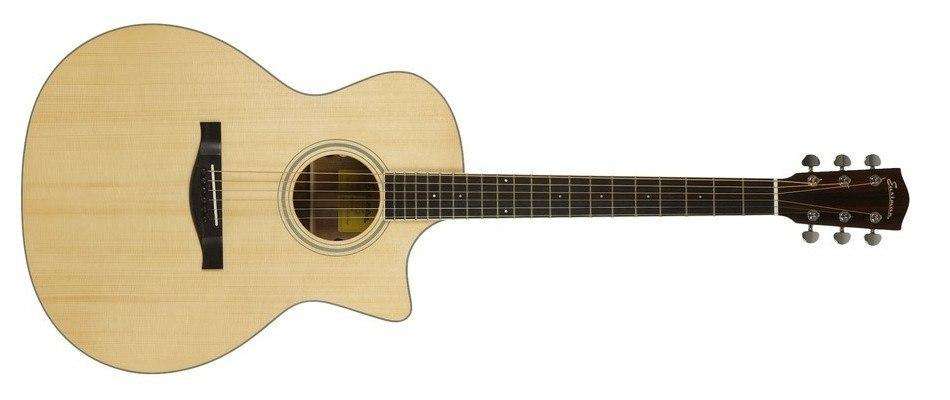 Eastman AC322CE Grand Auditorium Left Handed (Price inc. Custom Pro Setup Package) - Richards Guitars Of Stratford Upon Avon