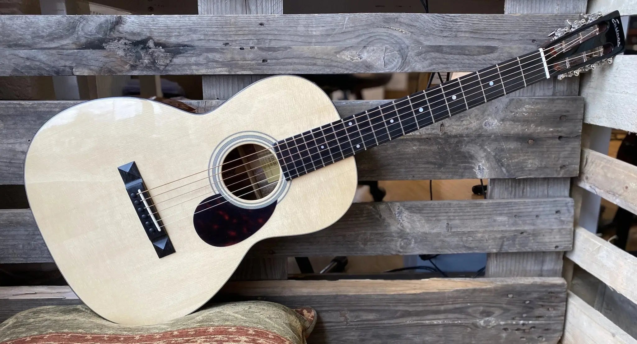 Eastman E10 OO TC Parlor Acoustic (Price inc. Custom Pro Setup Package) - Richards Guitars Of Stratford Upon Avon