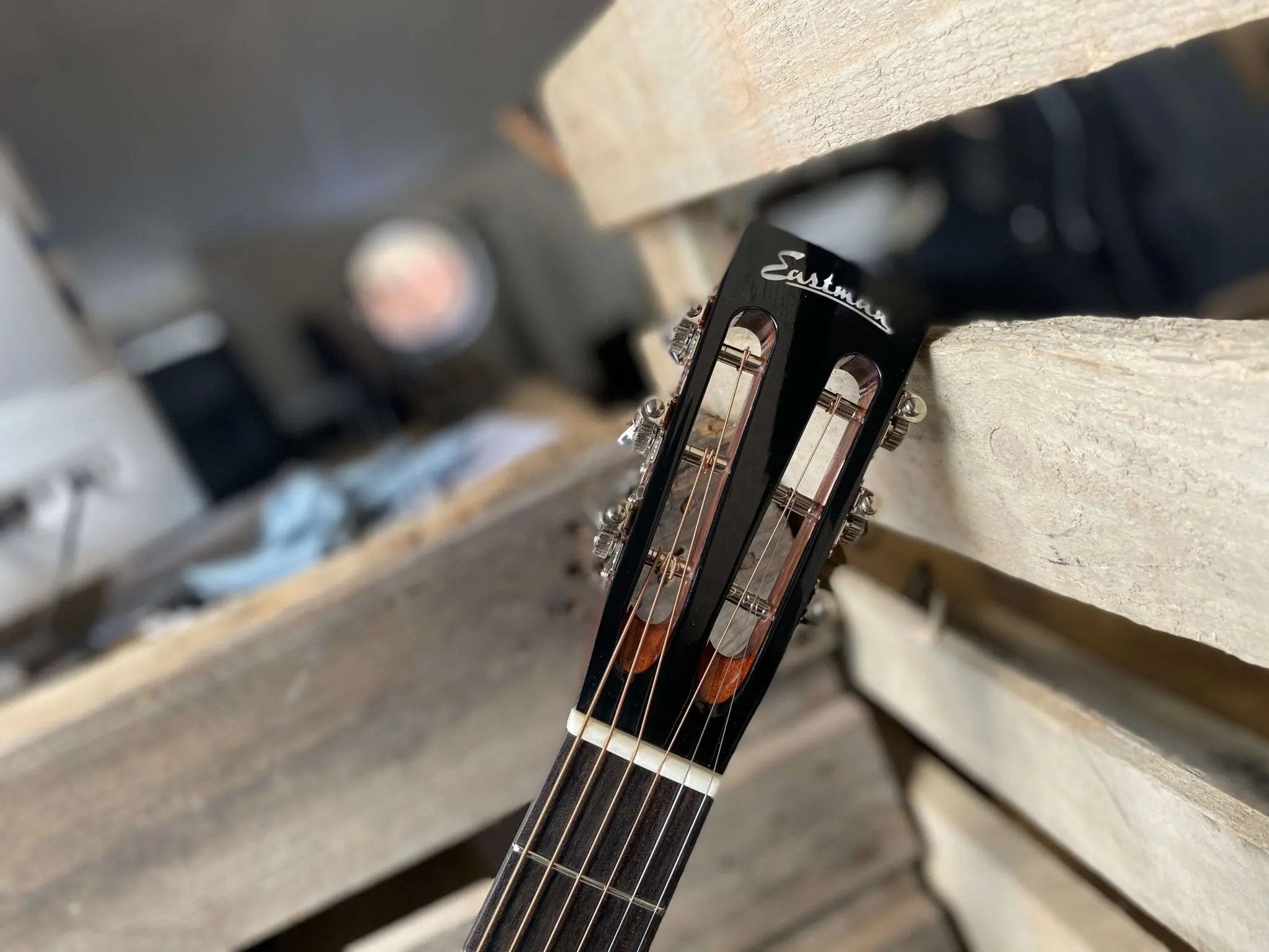 Eastman E10P TC Parlour model With Thermo Cured Top (Price inc. Custom Pro Setup Package) - Richards Guitars Of Stratford Upon Avon