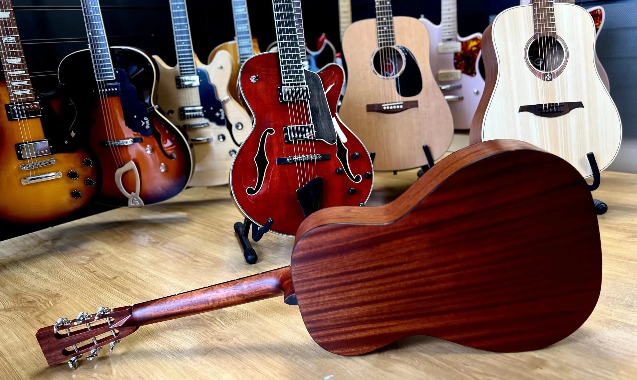 Eastman E1P Classic. Awesome Quality All Solid Parlor Guitar - Richards Guitars Of Stratford Upon Avon