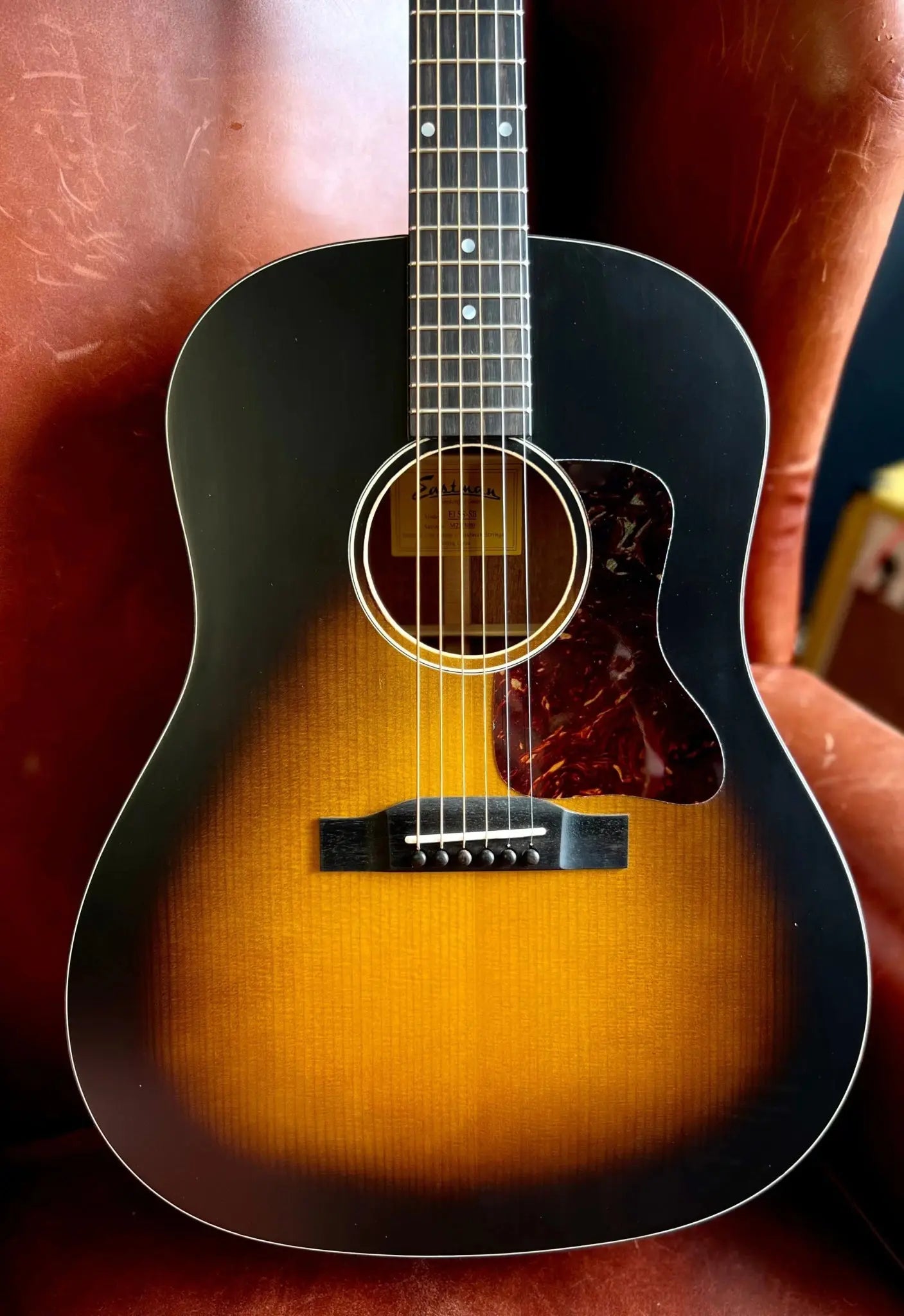 Eastman E1SS - SB, Sunburst, Acoustic Guitar (Price inc. Custom Pro Setup Package) - Richards Guitars Of Stratford Upon Avon