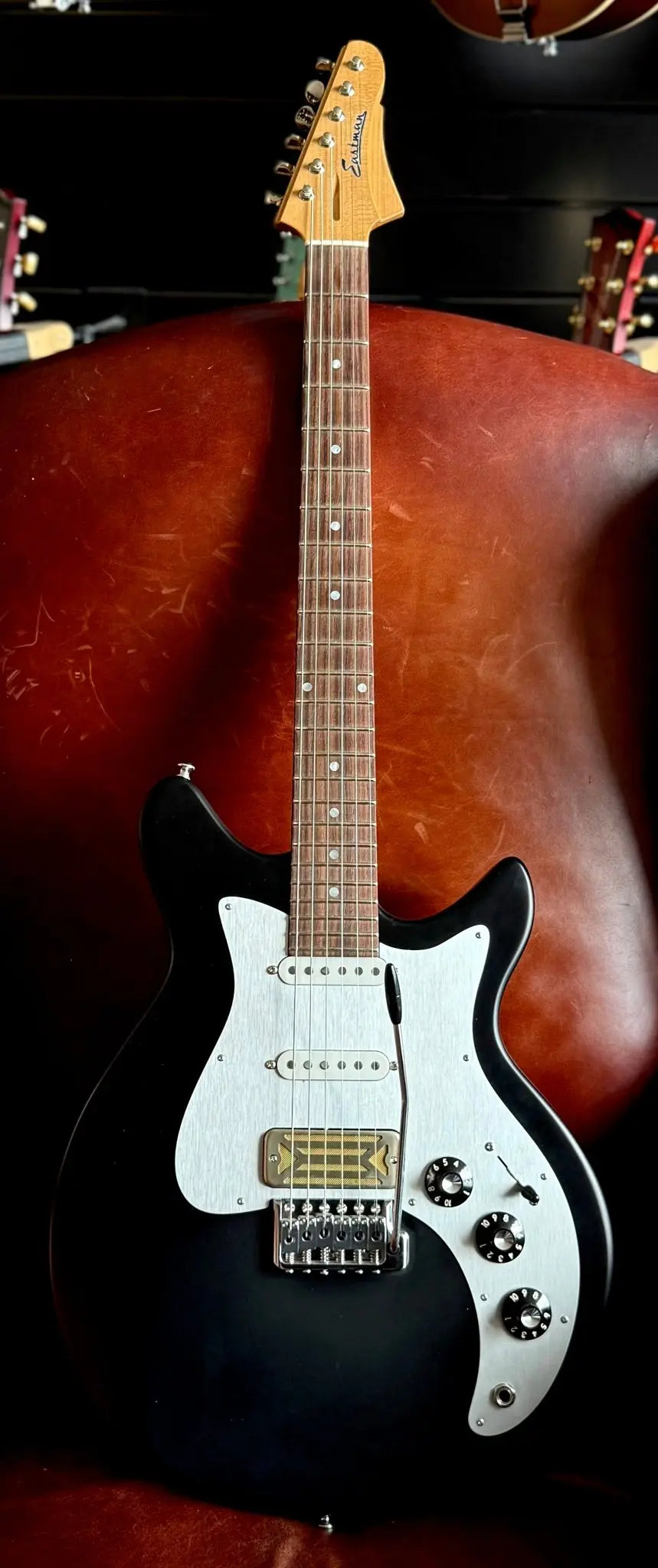 Eastman Fullertone DC62 Moss Black (Price inc. Custom Pro Setup Package) - Richards Guitars Of Stratford Upon Avon