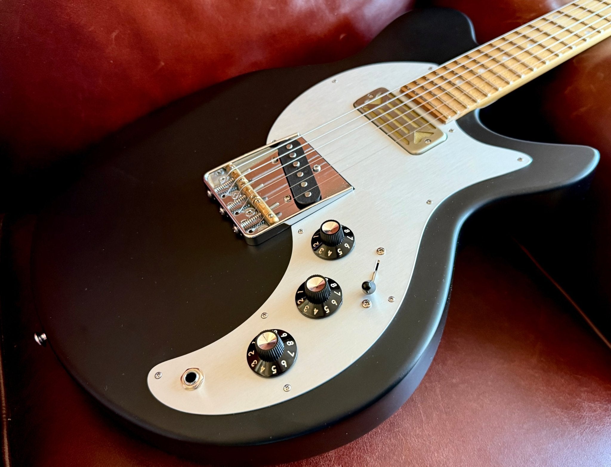 Eastman Fullertone SC52 Moss Black (Price inc. Custom Pro Setup Package) - Richards Guitars Of Stratford Upon Avon