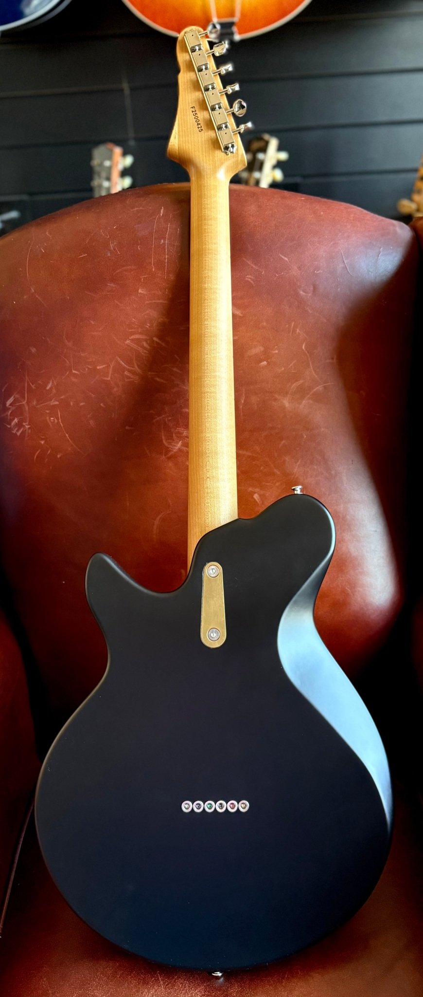 Eastman Fullertone SC52 Moss Black (Price inc. Custom Pro Setup Package) - Richards Guitars Of Stratford Upon Avon