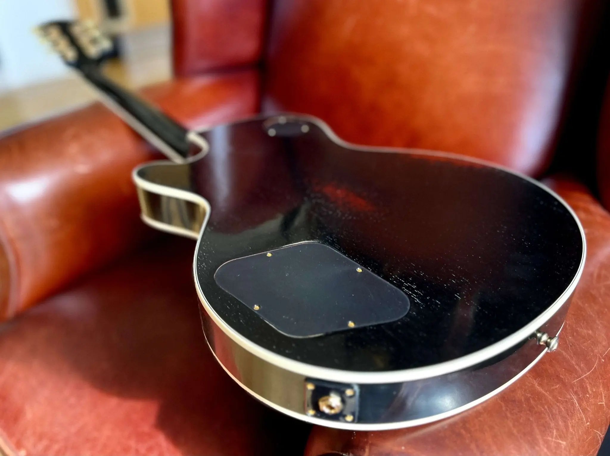 Eastman SB57/V BK (Price inc. Custom Pro Setup Package) - Richards Guitars Of Stratford Upon Avon